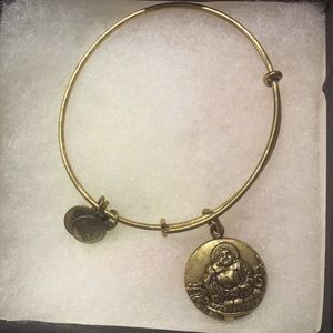 Alex and Ani Laughing Buddha Bracelet